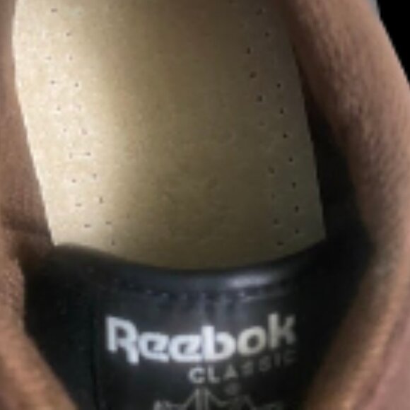 Reebok Classic Top Brown Leather Sneakers - Picture 5 of 8